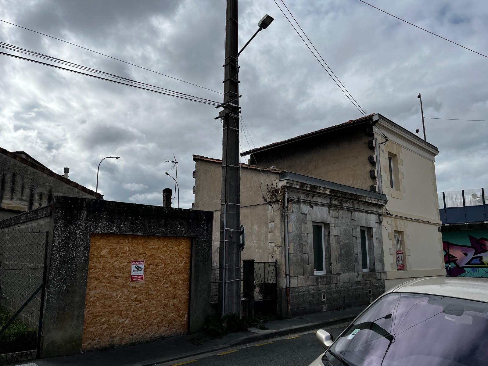 État de la maison avant travaux d'extension